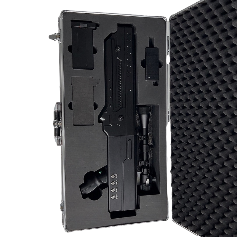  岢岚手持便携式枪型低空防御反制四通道B型