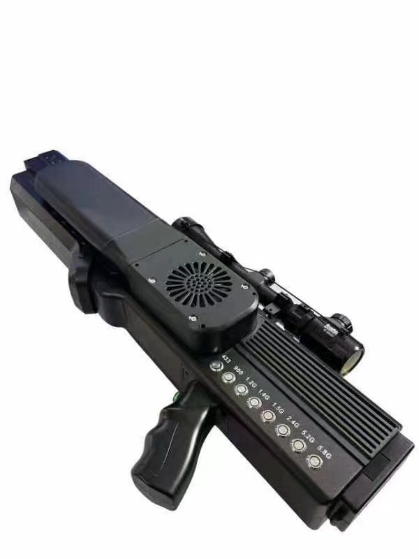  岢岚手持便携式枪型低空防御反制八通道